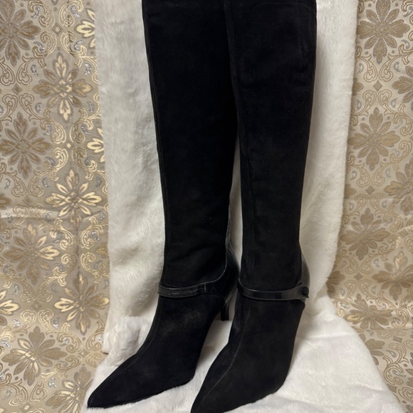 Colin Stuart Kneehigh Suede Boots - Picture 2 of 5